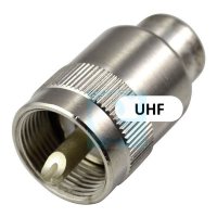 Разъем UHF male для кабеля RG 8 (RG213) пайка
